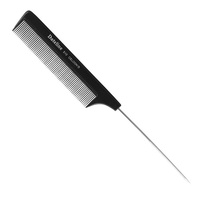 Professional Black Celcon 510 Metal Tail Comb