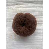 Brown Doughnut Medium Bun / Sausage Bun With Press Stud