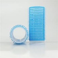 AM Williams Self Gripping Velcro Blue Rollers 28mm 6pk