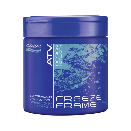 Natural Look ATV Styling Freeze Frame Super Hold Styling Gel 500g