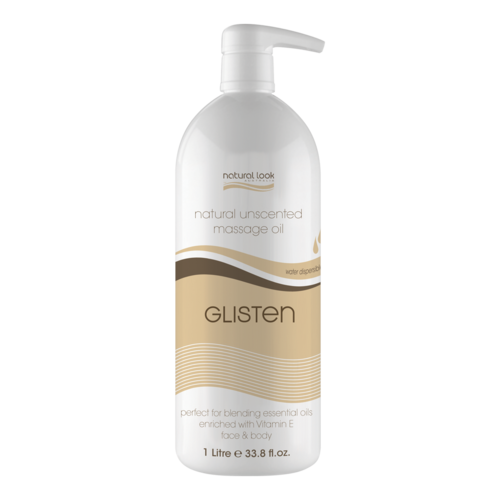 Natural Look Glisten Unscented Body Massage Oil 1 Litre