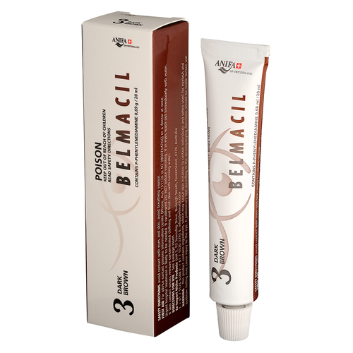Belmacil Lash/Brow Tint - Dark Brown #3