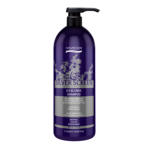 Natural Look Silver Screen Ice Blonde Shampoo 1 Litre