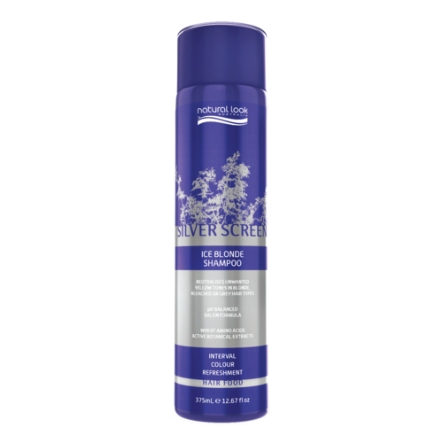 Natural Look Silver Screen Ice Blonde Shampoo 375ml