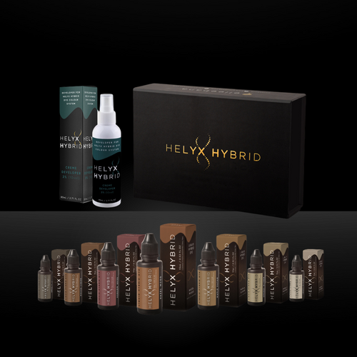 Elleebana Helyx Hybrid Brow Dye Kit – 7 Colours + Cream Developer