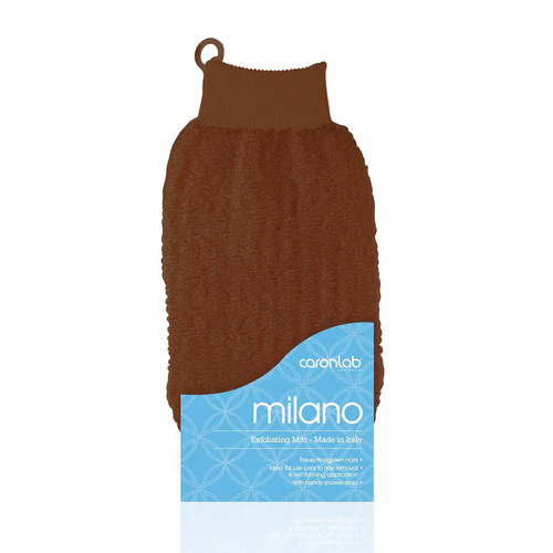 Caron Milano Body Exfoliating Mitt [Colour: Brown]