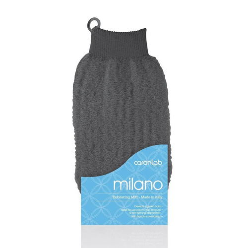 Caron Milano Body Exfoliating Mitt [Colour: Dark Grey]