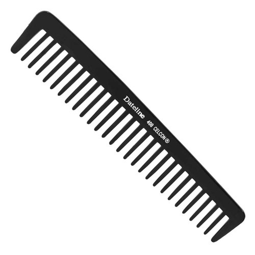 Professional Black Celcon 408 Basin Comb 20cm