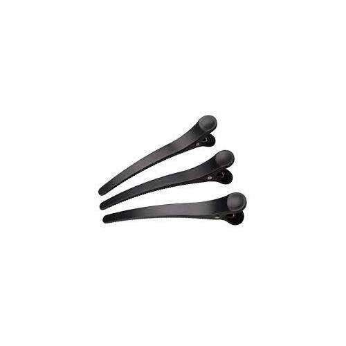Robert De Soto Sectioning Clip Jumbo Black 4pk 