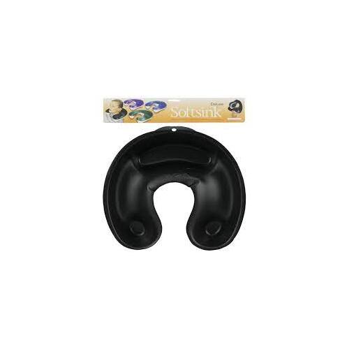 Softsink Perming/Colouring Neck Tray Black/White Deluxe   