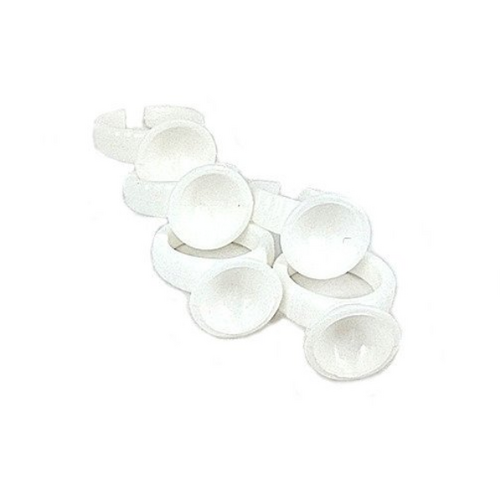 Elleebana Glue Ring White 10pk       