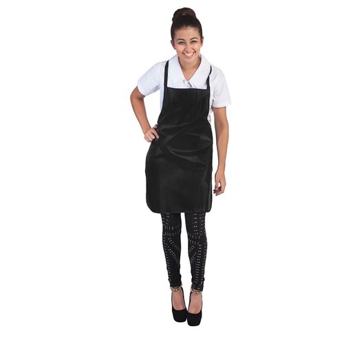 Salon Smart Cover Up Apron Black    