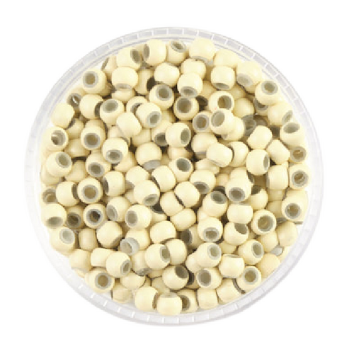 Angel Extensions Mini Silicon Blonde Beads 125  Beads per Bottle