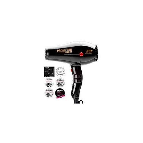 Parlux 385 Power Light Ceramic/Ionic Hair Dryer - Black