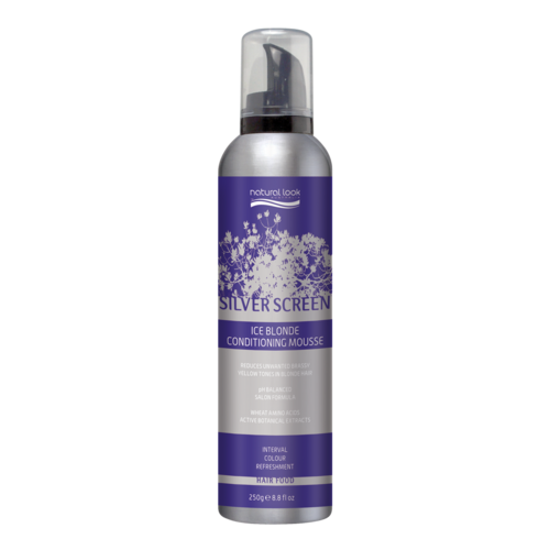 Natural Look Silver Screen Ice Blonde Conditioning Mousse 250g