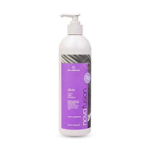 De Lorenzo Novafusion Colour Care Silver Shampoo 500ml