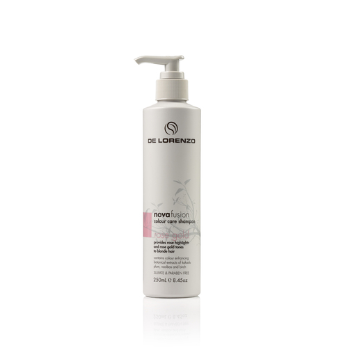 De Lorenzo Novafusion Colour Care Shampoo - Rose Gold 250ml