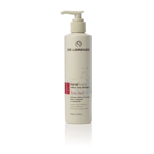 De Lorenzo Novafusion Colour Care Shampoo - Fire Red 250ml