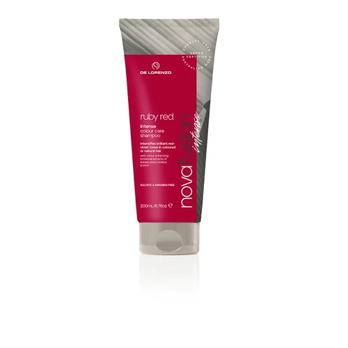 Delorenzo Novafusion Intense Colour Care Shampoo Ruby Red