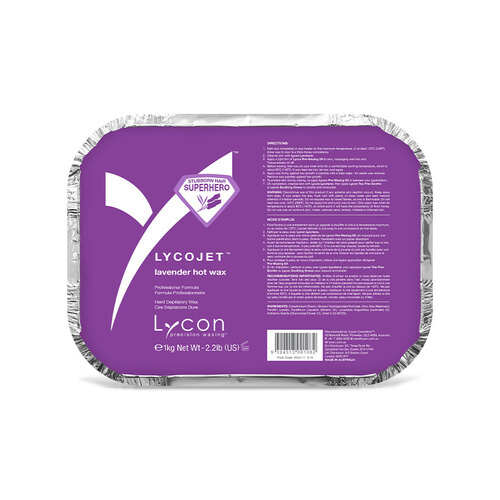 Lycon Lycojet Lavender Hot Wax 1kg 