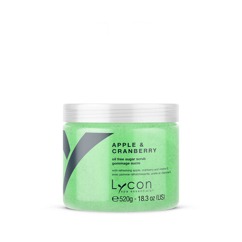 Lycon Apple & Cranberry Sugar Scrub 520g 