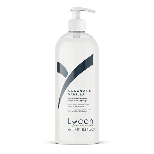 Lycon Coconut & Vanilla Hand & Body Lotion 1Ltr 