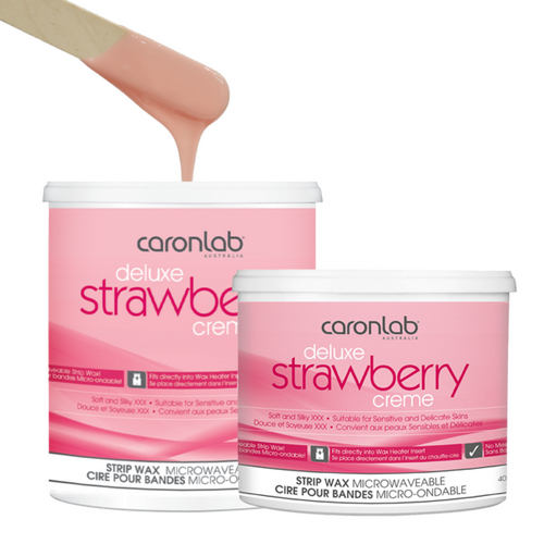CaronLab Strawberry Creme Strip Wax 800g