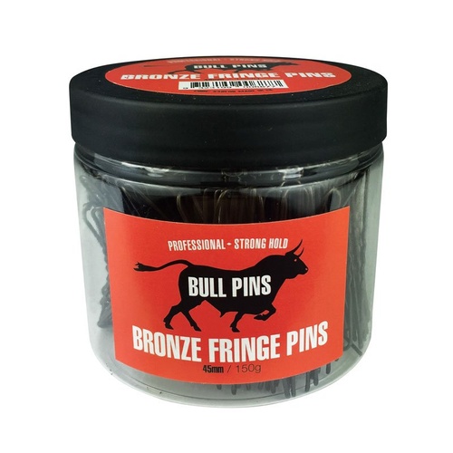 Bull Fringe Pins Bronze 45mm 150g Tub