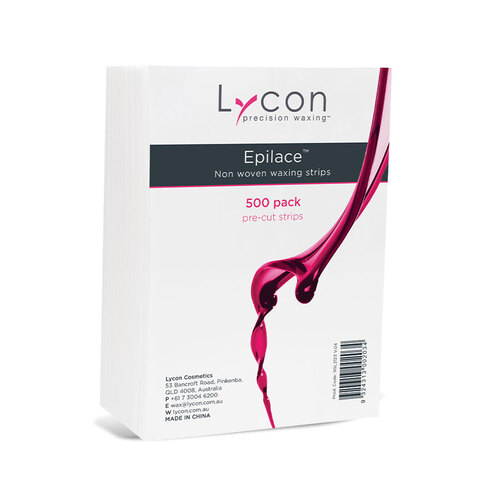 Lycon Epilace Pre Cut Waxing Strips 500pk