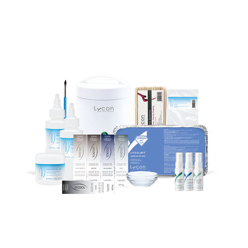 Lycon Eyebrow Precision Wax & Tint Kit 