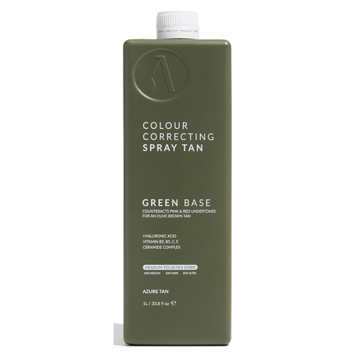 Azure Tan Pro Mist - Green Base - Dark to Ultra Dark - 1 Litre