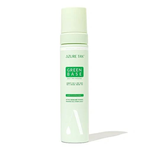 Azure Tan Self Tan Mousse - Green Base -  Dark to Ultra Dark 200ml