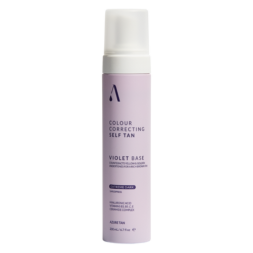 Azure Tan Self Tan Mousse - Violet Base - Extreme Dark 200ml