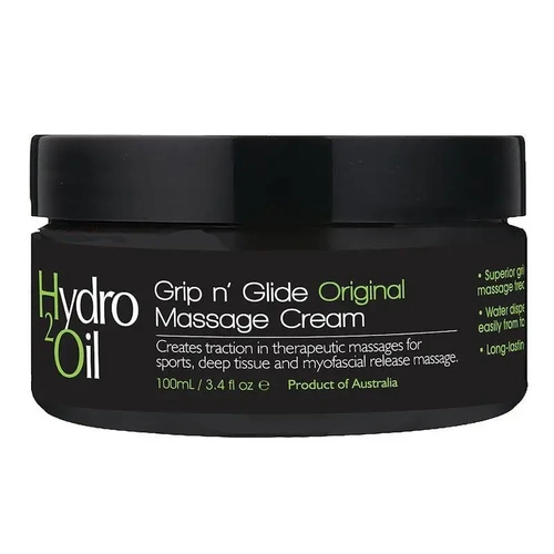 Hydro 2 Oil Grip'n'Glide Massage Cream [Size: 100ml]
