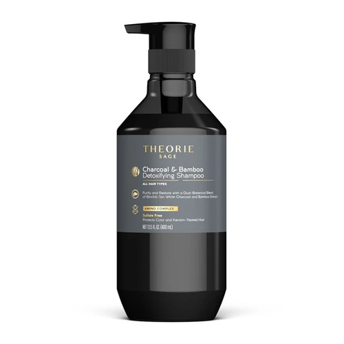 Theorie Charcoal & Bamboo Detoxifying Shampoo 400ml