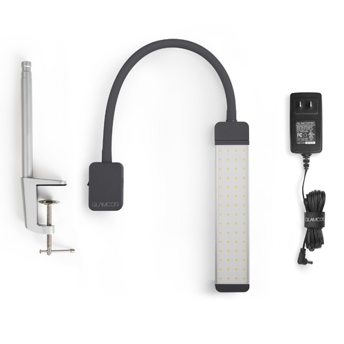 GLAMCOR Reveal - Single Arm Table Clamp LED Light