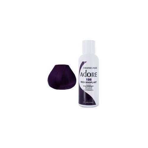 Adore Semi Permanent Hair Colour Eggplant118ml