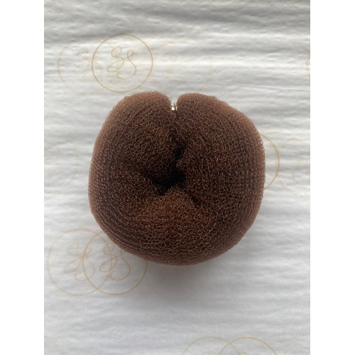 Brown Doughnut Medium Bun / Sausage Bun With Press Stud