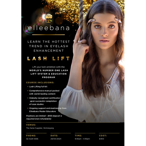 Elleebana Lash Lift Course - 29th April 2024
