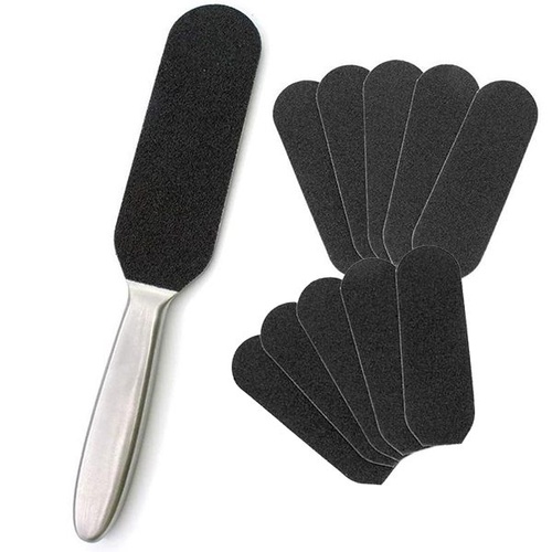 Artists Choice Stainless Steel Foot File and Pads