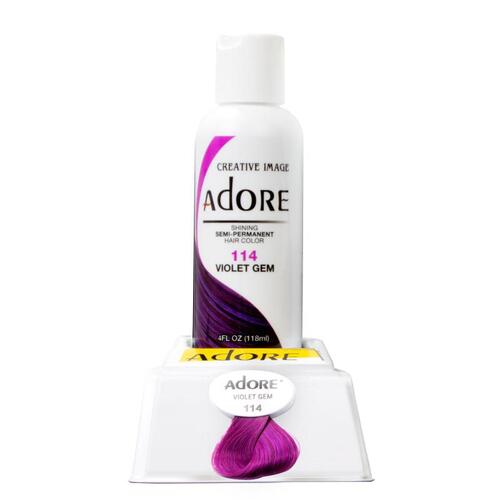 Adore Semi Permanent Hair Color - Violet Gem -114            