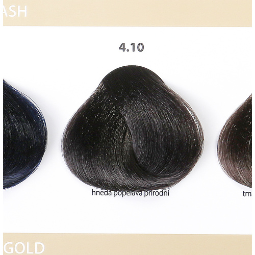 Kaaral Baco Hair Color Collection Soft Color 4.10 Medium Brown Ash Natural 100ml