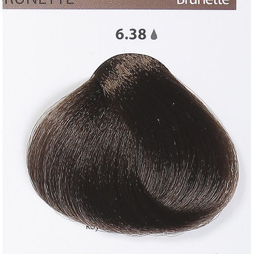 Kaaral Baco Hair Color Collection Soft Color 6.38 Dark Blonde Gold Brunette 100ml