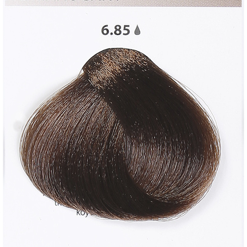 Kaaral Baco Hair Color Collection Soft Color 6.85 Dark Blonde Brunette Mahogany 100ml