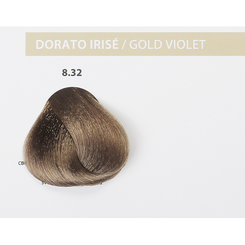 Kaaral Baco Hair Color Collection Soft Color 8.32 Light Blonde Gold Violet 100ml