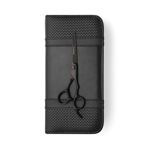 2026 Matsui Matte Black Offset Hairdressing Scissor 5.5inch