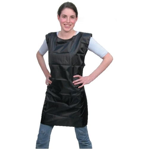 Apron Black Terylene 37 Inches Long
