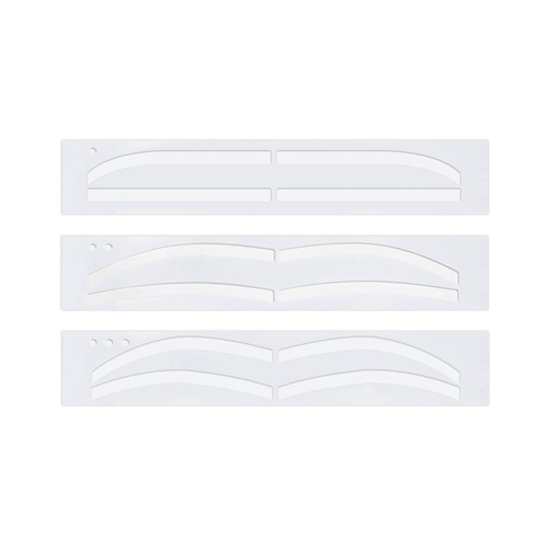 Brow Code Silicone Eyebrow Stencils 6pk