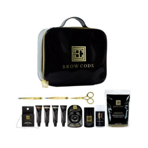 Brow Code Professional Tinting Kit with Pro Wax