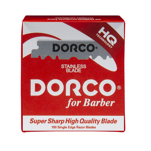 Dorco Stainless Steel Half Blades 100 Box